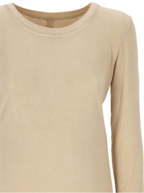 Girocollo beige a maniche lunghe UMA WANG | UP1034TATA TOPUW200